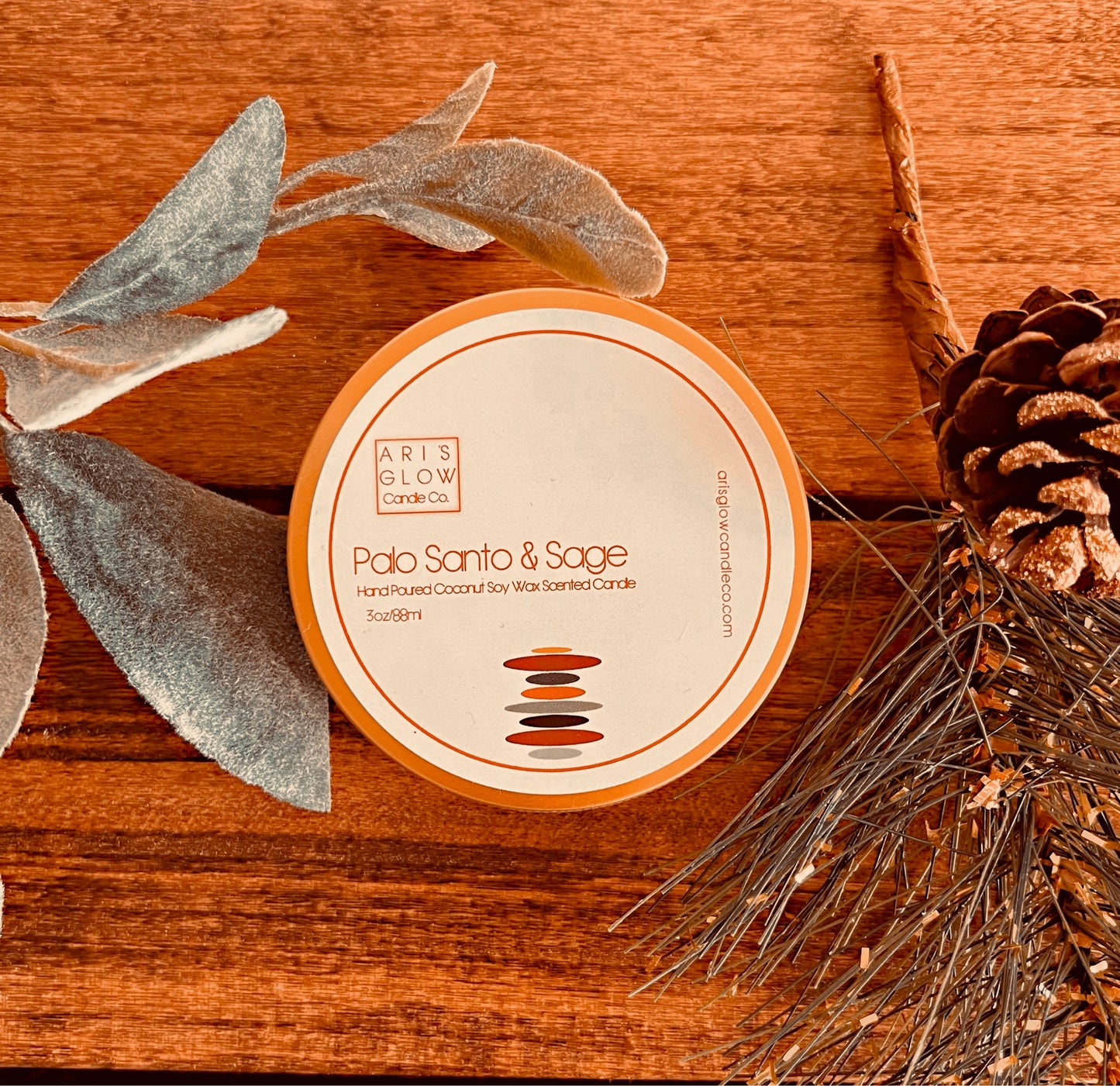 Palo Santo Travel Candle